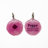 Poppy Pet ID Tag Dog Tag | Unique Pet ID Tags by Bashtags