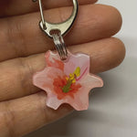 Salmon Pink Lily - 2x Tags Dog Name Tags by Bashtags