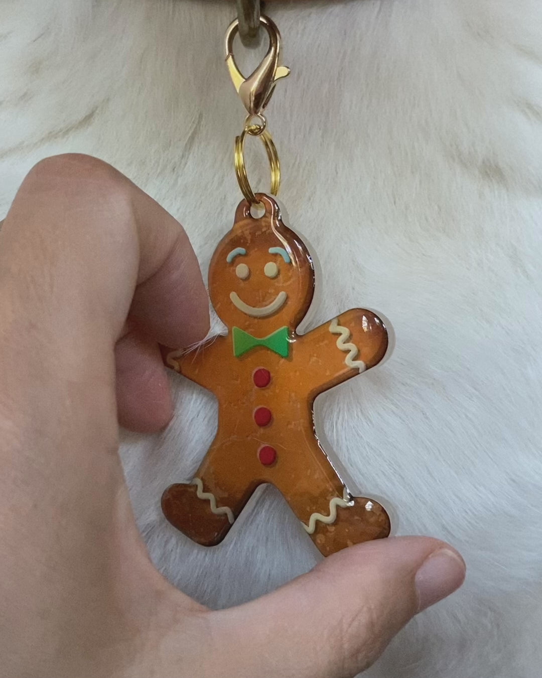 Gingerbread Man Pet ID Tags | Unique Pet ID Tags by Bashtags