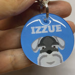 Schnauzer Dog Name Tags by Bashtags