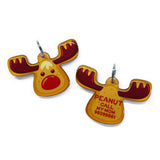 Gingerbread Reindeer Pet ID Tags | Unique Pet ID Tags by Bashtags