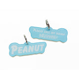 Baby Blue Goofy Font Pet ID Tag by Bashtags